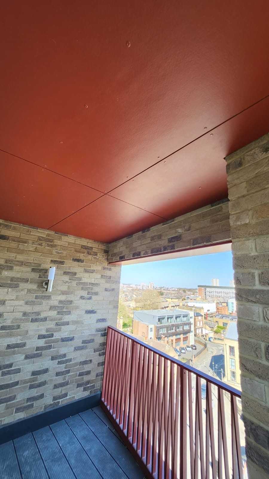 Montgomery Wharf — balcony soffits installation